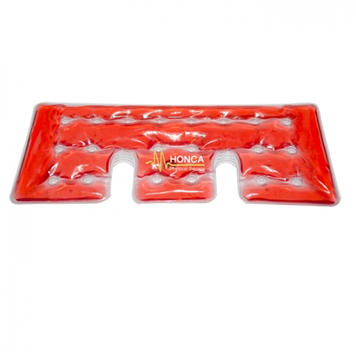 Custom hot cold compress gel pad massage neck shoulder therapy magic click heat pack